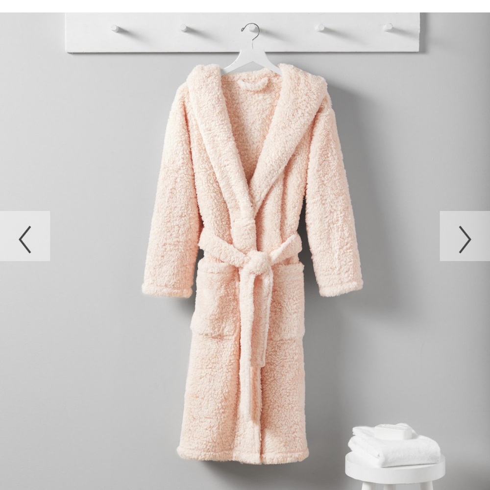 Pottery Barn Teen Soft Pink Sherpa Jacket